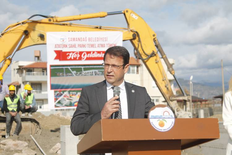 SAMANDAĞ 'IN EN ÖNEMLİ PROJESİNİN TEMELİ ATILDI