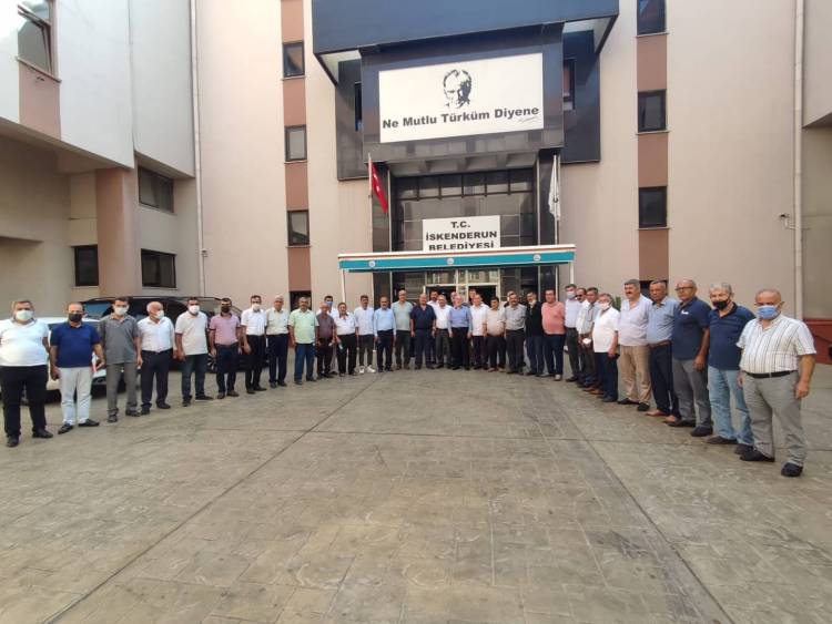 BELEDİYE BAŞKANI TOSYALI,MUHTARLARLA BİR ARAYA GELDİ