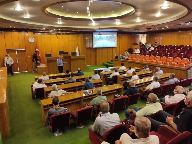 BELEDİYE BAŞKANI TOSYALI,MUHTARLARLA BİR ARAYA GELDİ