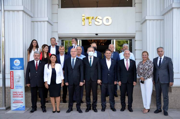 Kuzey Kıbrıs Türk Cumhuriyeti Başbakanı Ersan Saner, İskenderun Ticaret ve Sanayi Odasını ziyaret etti. İTSO Başkan Yardımcısı Yeter; “Coğrafi yakınlığımızı avantaja  çevirmek üzere Kıbrıslı iş insanlarını Hatay’a bekliyoruz”