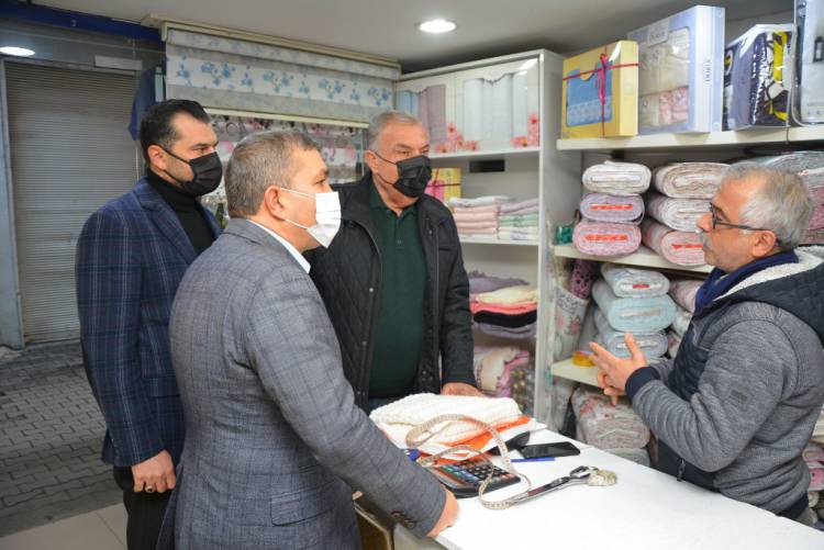 BAŞKAN YILMAZ: “ESNAFIMIZ BAŞIMIZIN TACIDIR.” 