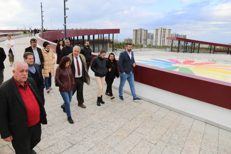 AKDENİZ GAZETECİLER FEDERASYONU YÖNETİM KURULU HATAY’DA AKDENİZLİ GAZETECİLERDEN HADO VE EXPO PROJELERİNE TAM NOT