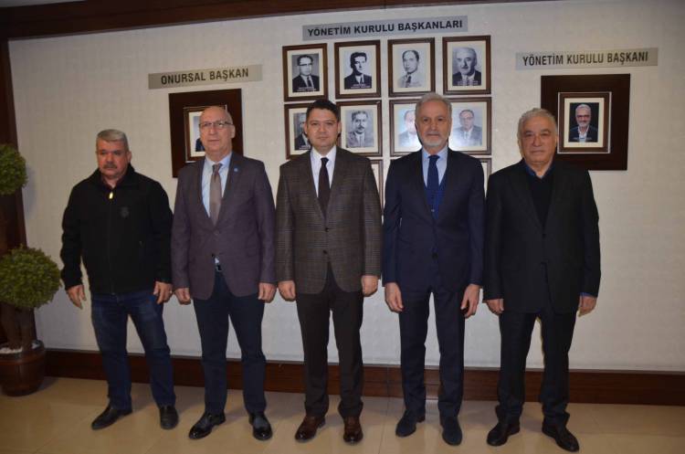 Arsuz Kaymakamı Hacı Hasan Gökpınar İTSO’yu Ziyaret Etti “Gündemdeki Ekonomik Konular İstişare Edildi”