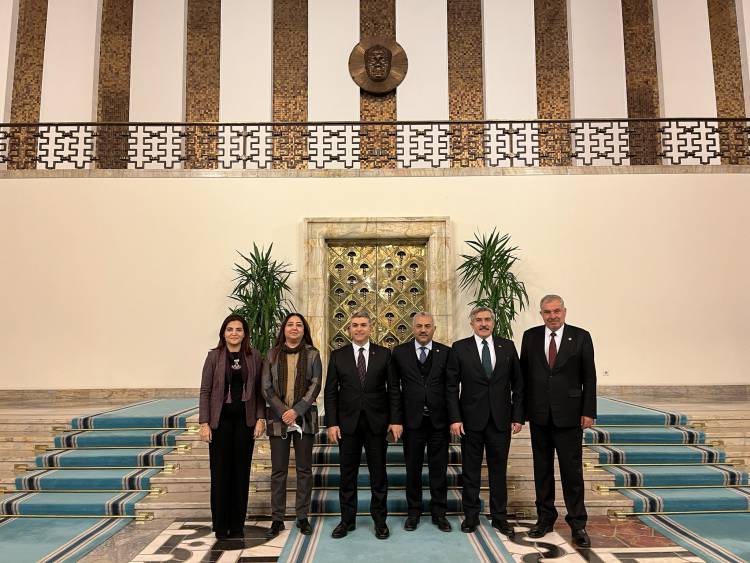 ANTAKYA BELEDİYE BAŞKANI İZZETTİN YILMAZ ANKARA’DA 