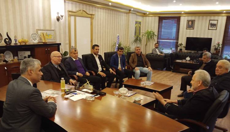 İTSO Yönetiminden Özçelik-İş Sendikası  İskenderun Şube Yönetimine Hayırlı Olsun Ziyareti Güngör; “Tek Amacımız Birlikte Kazanalım, Birlikte Paylaşalım Ama Adaletli Olsun”