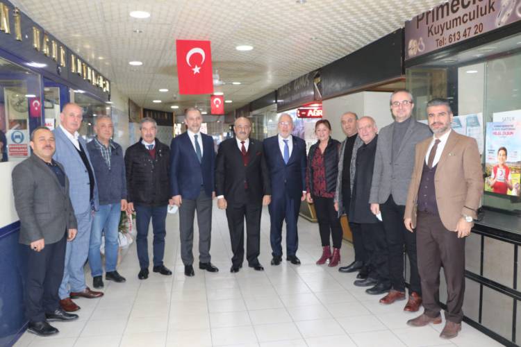 BAŞKAN TOSYALI :STK'LARI ÖNEMSİYORUZ BAŞKAN TOSYALI VE MİLLETVEKİLİ ÖZEL'DEN STK ZİYARETLERİ