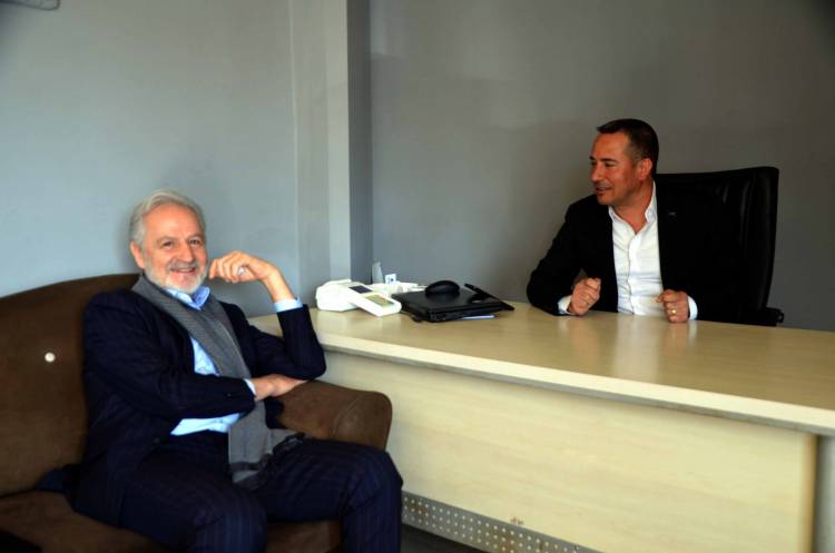 İTSO Başkanı Yılmaz Cemnur Tesisleri Sahibi Yıldırım Alpay’ı Ziyaret Etti