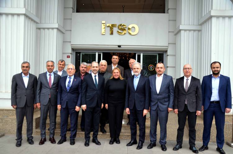 AK Parti Hatay Milletvekili Abdulkadir Özel’den İTSO’ya Ziyaret “Ekonomideki Son Gelişmeler Değerlendirildi”