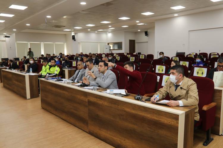 UKOME KURULU TOPLANDI  UKOME ŞUBAT AYI TOPLANTISI GERÇEKLEŞTİ