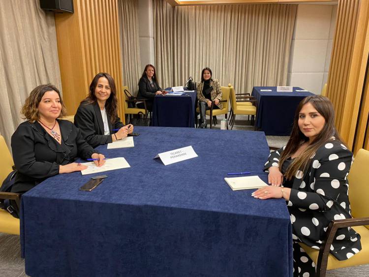 TOBB Hatay Kadın Girişimciler İl İcra Kurulu Başkanı Yeşim  Ugutmen, Türkiye&Azerbeycan İş Formuna katıldı