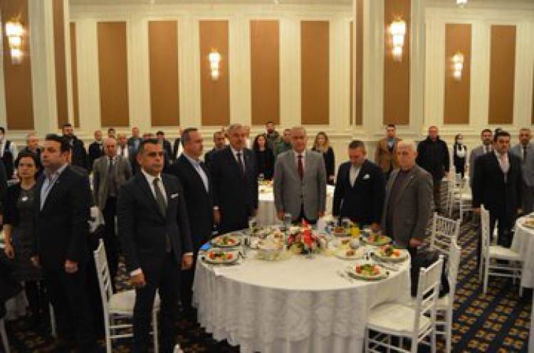 BAŞKAN YILMAZ, HATAY DERNEKLER FEDERASYONU GENEL KURULUNA KATILDI