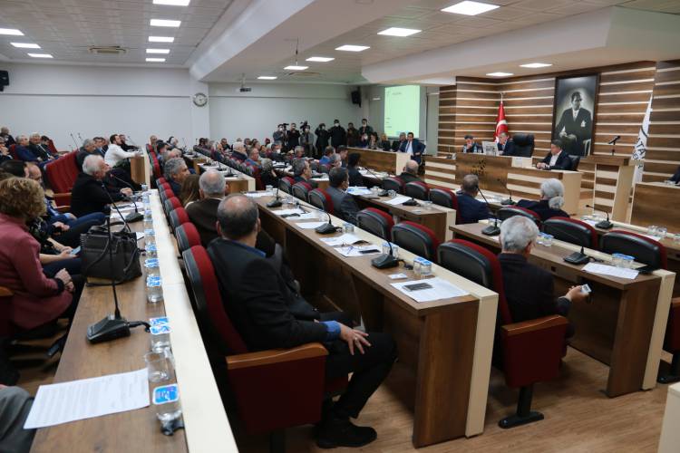 HBB MECLİSİ MART TOPLANTISI GERÇEKLEŞTİRİLDİ HBB GENEL SEKRETERİ TAZEARSLAN: TELEFERİĞİ TAMAMLAYACAĞIZ