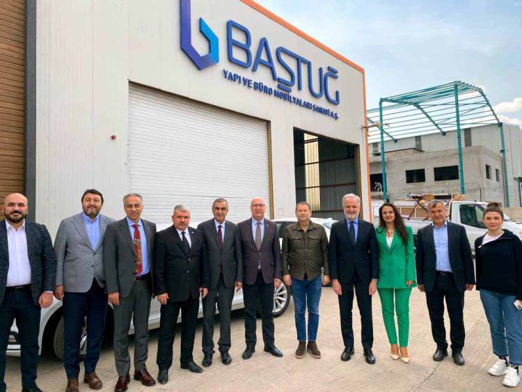 İTSO Yönetiminden İş İnsanı Mustafa Baştuğ’a Ziyaret