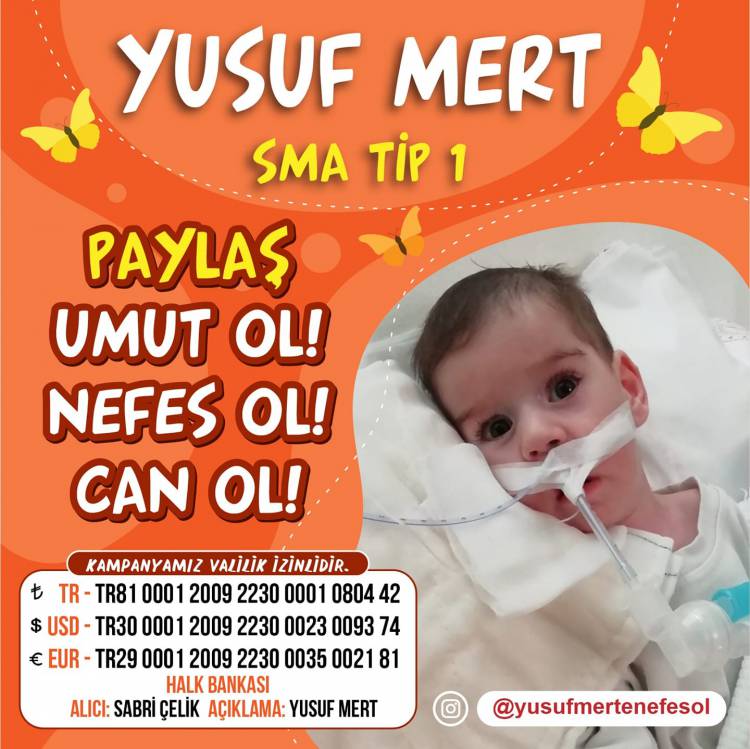 SMA HASTASI YUSUF MERT'İN AİLESİ DESTEK BEKLİYOR