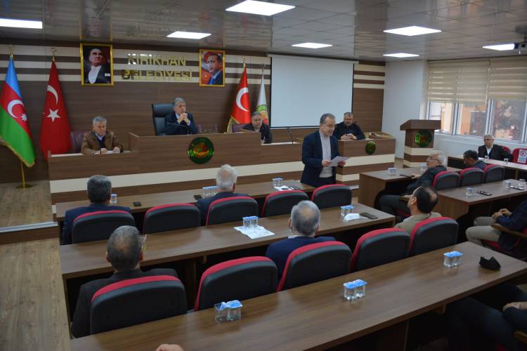 KIRIKHAN BELEDİYE MECLİSİ MART AYI OLAĞAN TOPLANTISINI YAPTI