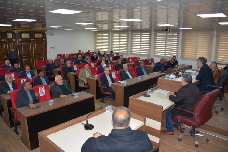 KIRIKHAN BELEDİYE MECLİSİ MART AYI OLAĞAN TOPLANTISINI YAPTI