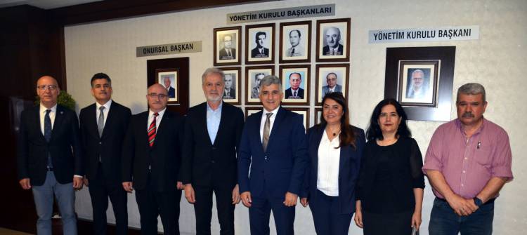 SGK Hatay İl Müdürü Hamit Bal İTSO’yu Ziyaret Etti