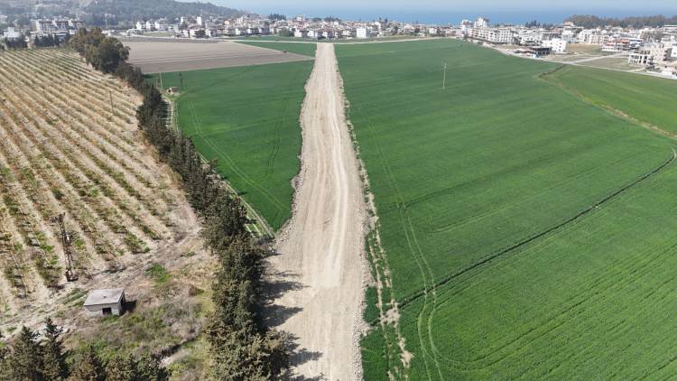 ARSUZ “ÇETİLLİK–KONACIK ÇEVRE YOLU” PROJESİ’NİN 2,5 KM’Sİ TAMAMLANDI  
