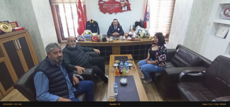 ARSUZ GAZETECİ CEMİYETİNDEN EMNİYET MÜDÜRÜ HASAN GÜN’E ANLAMLI ZİYARET 